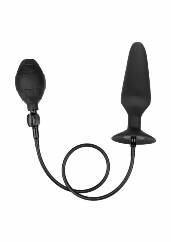 COLT Pumper Plug Inflatable Silicone System Black 6.25â€ XXXL