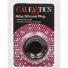 CalExotics Adonis Atlas Silicone Ring silikonowy pierścień elastyczny czarny - Anelma sexshop