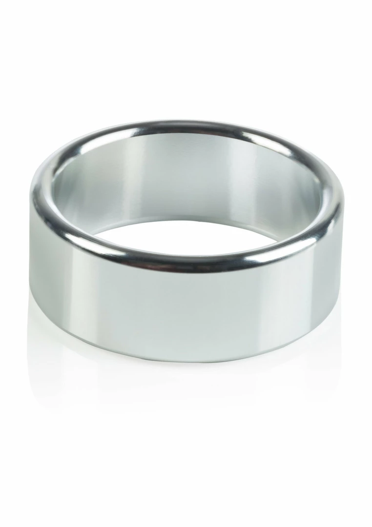 CalExotics Alloy Metallic Ring Large - aluminiowy pierścień wspierający - Anelma eroticshop