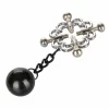 Nipple Grips 4-Point Weighted Nipple Press Adjustable Steel