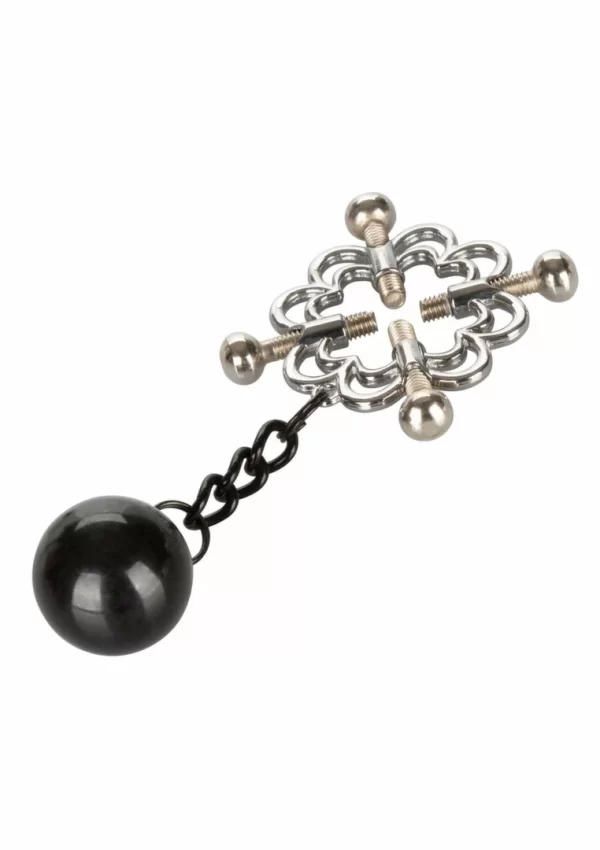 Nipple Grips 4-Point Weighted Nipple Press Adjustable Steel
