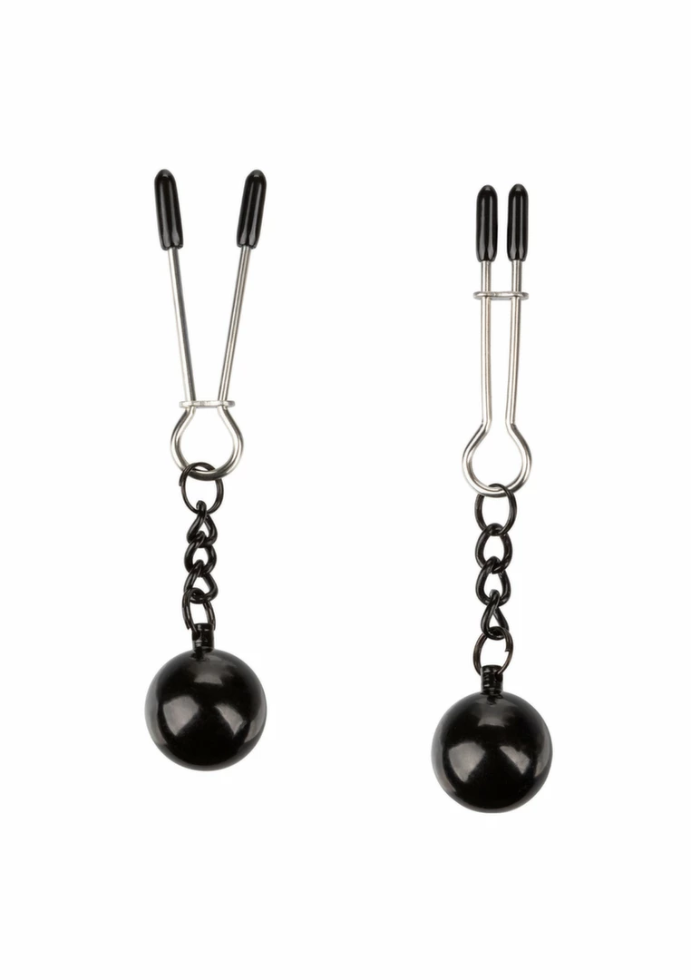 Weighted Tweezer Nipple Clamps - regulowane klamry z obciÄ…Å¼eniem