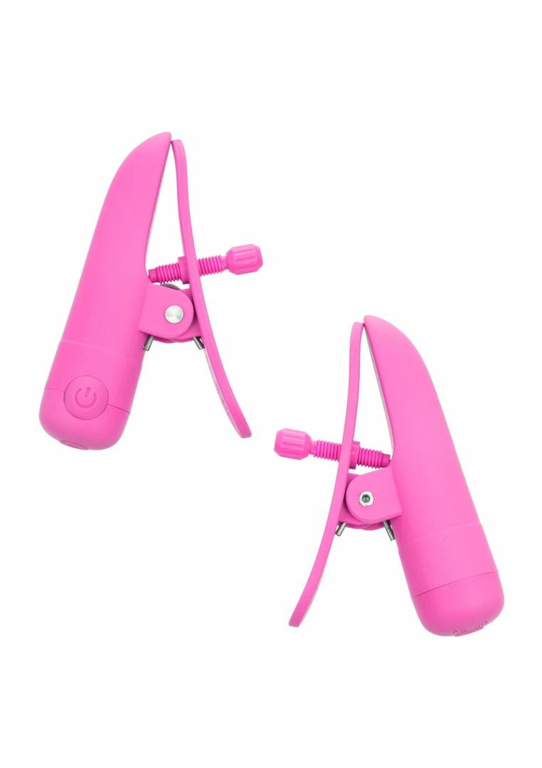 Nipplettes Nipple Play - Regulowane wibrujÄ…ce klamry