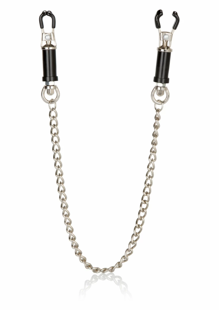 CalExotics Superior Nipple Clamps regulowane z Å‚aÅ„cuszkiem
