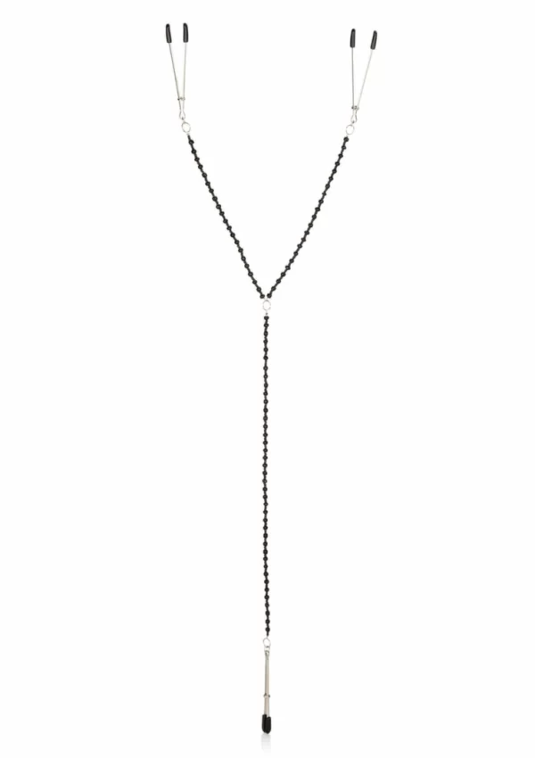 Nipple Play Tweezer Intimate Clamps Adjustable Triple Chain