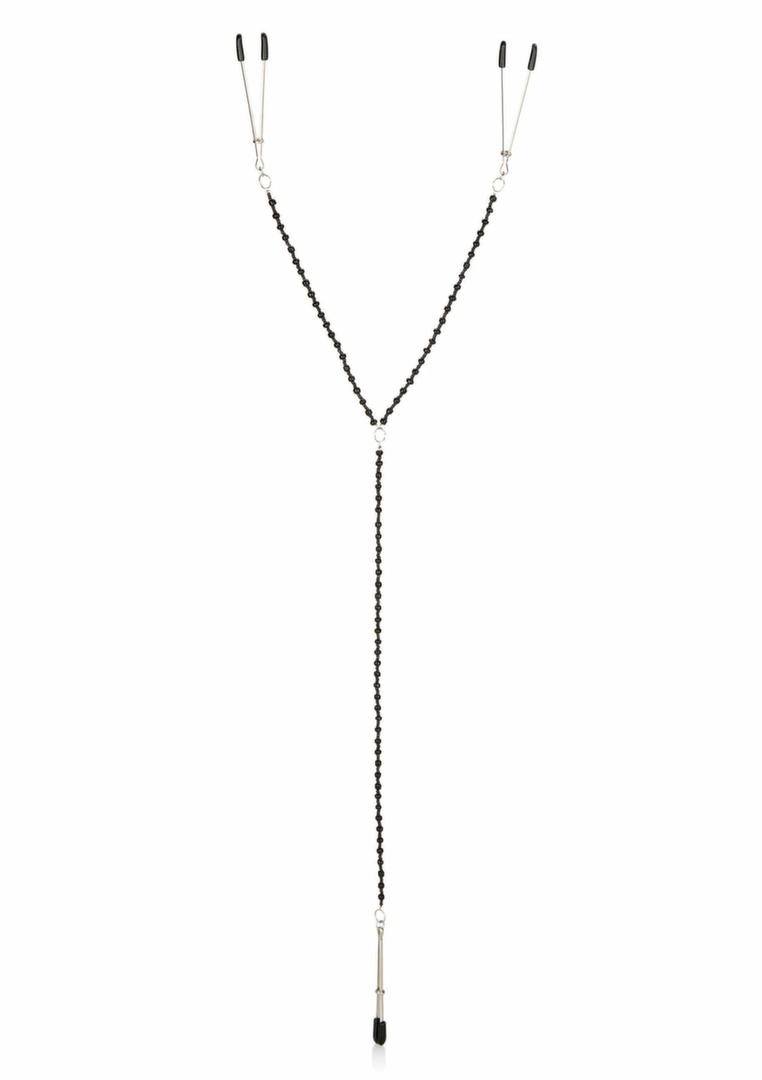 Nipple Play Tweezer Intimate Clamps Adjustable Triple Chain