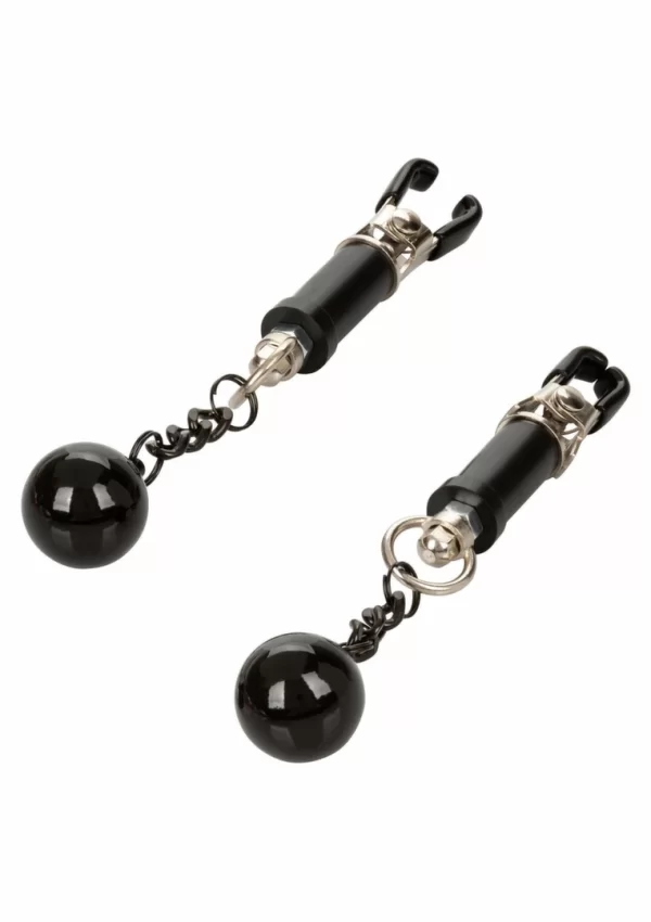 CalExotics Weighted Twist Adjustable Nipple Clamps