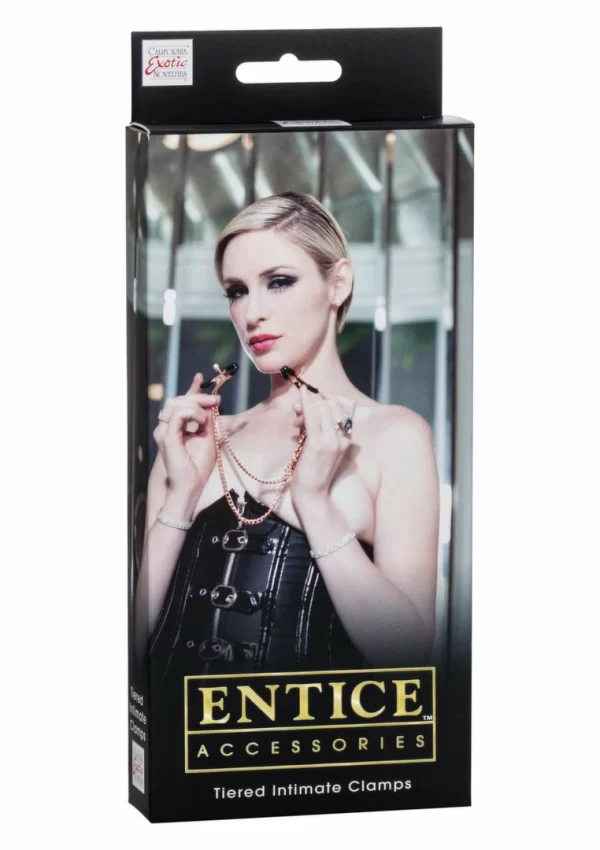 CalExotics Entice Tiered Adjustable Intimate Clamps