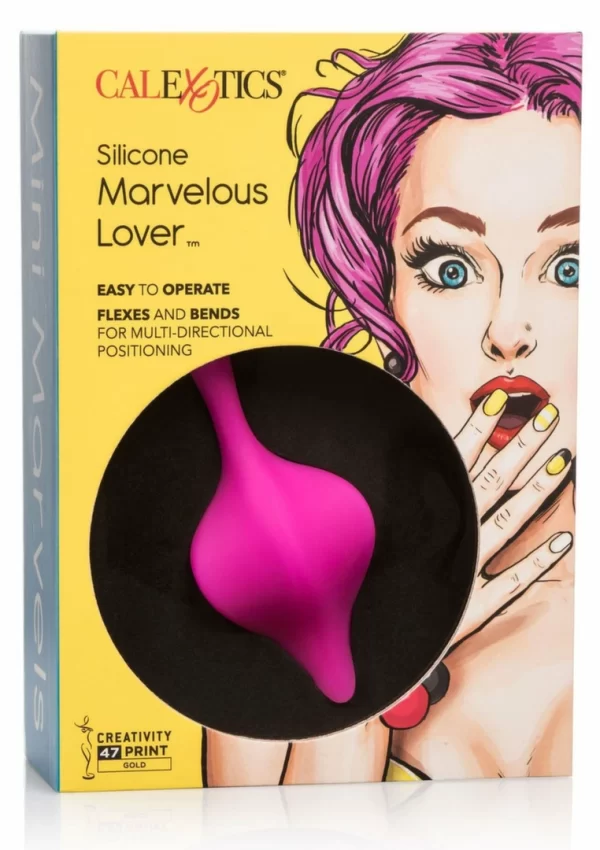 CalExotics Mini Marvels Marvelous Lover Silicone Dual-Action - Anelma CalExotics Silicone Marvelous Lover kompaktowy masażer