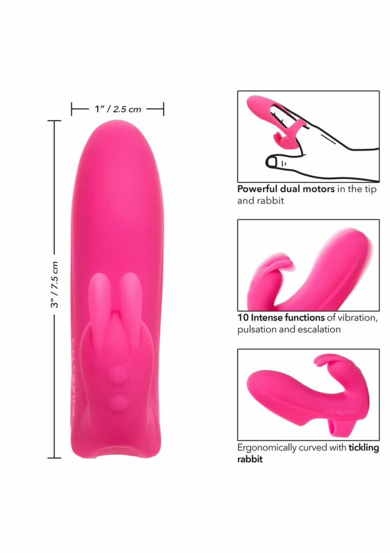 CalExotics Silicone Marvelous Pleaser Finger Vibe