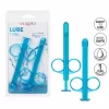 Lube Tube Set CalExotics 2 pcs Precision Lubricant Applicator Clear. Intimate douche. See functions