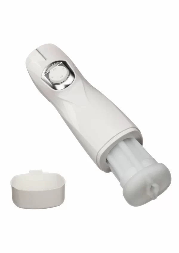 Optimum Power Life-like Pulsar Stroker Rechargeable Intimate Device combines 7 vibration modes and rechargeable power in a practical