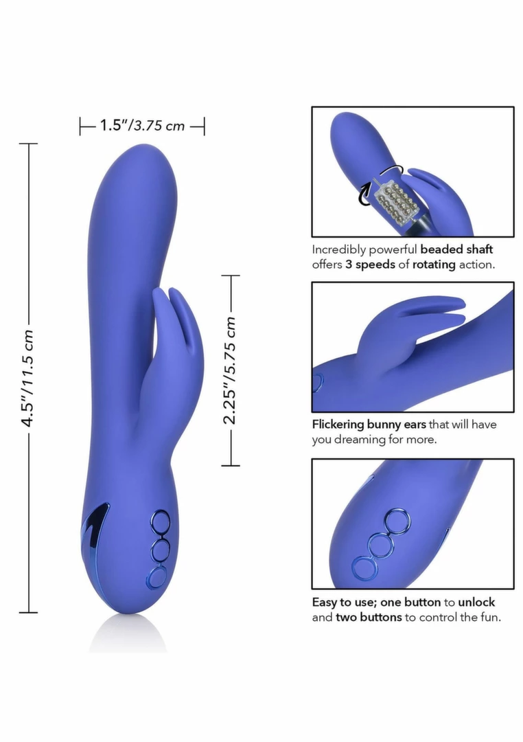 Beverly Hills Bunny Silicone Intimate Device 10 Modes