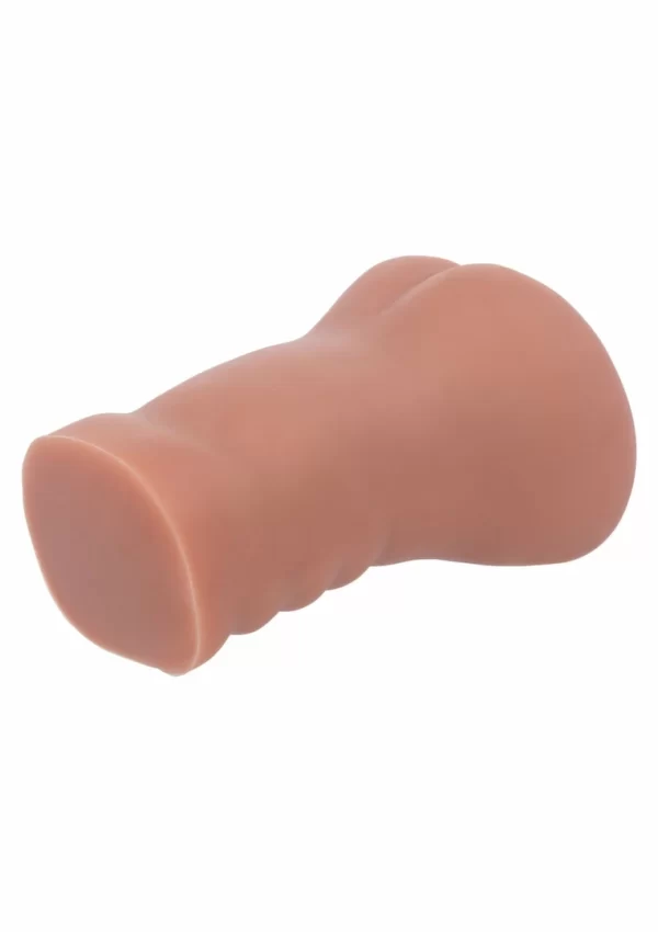 CalExotics Stroke It Liquid Silicone Juicy Model combines waterproof construction and an ergonomic design for comfortable