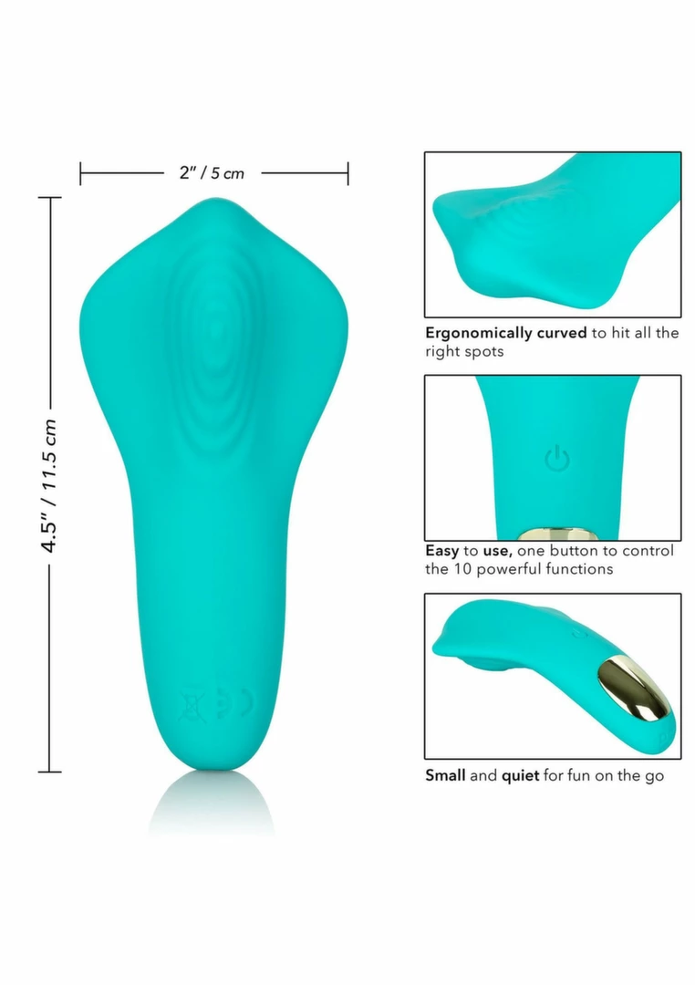 Slay Pleaser Compact Rechargeable Silicone Massager 10 Modes