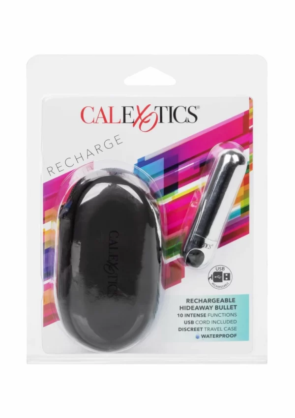 CalExotics Rechargeable Hideaway Bullet mini masażer USB 10