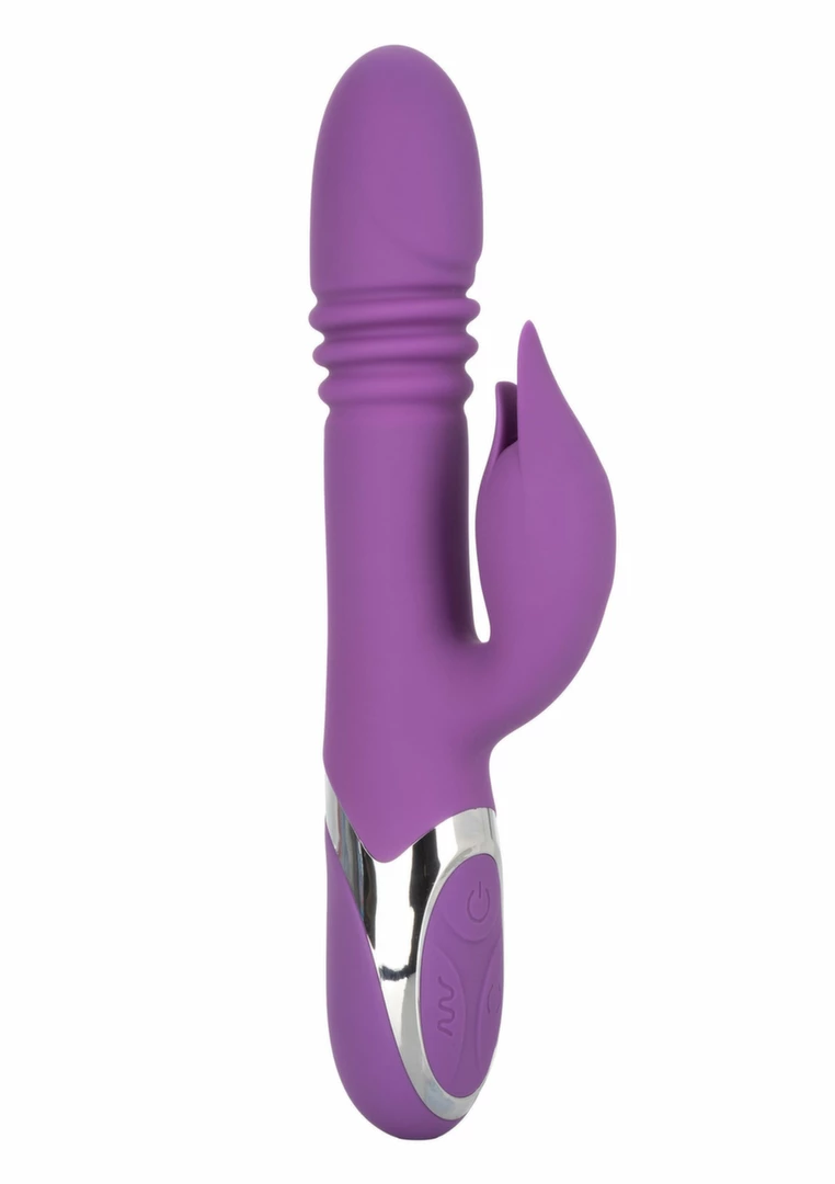 CalExotics Enchanted Kisser silikonowy model z rotacją i 12 - vibraattori