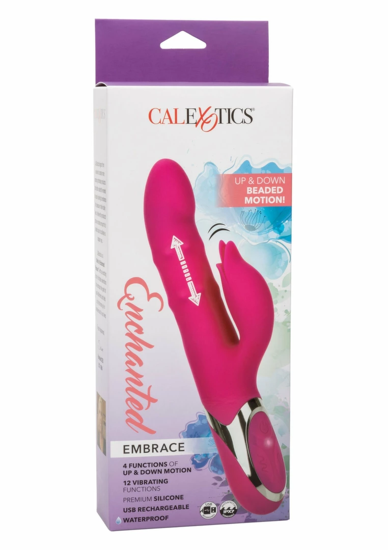 CalExotics Enchanted Embrace podwojny stymulator silikonowy