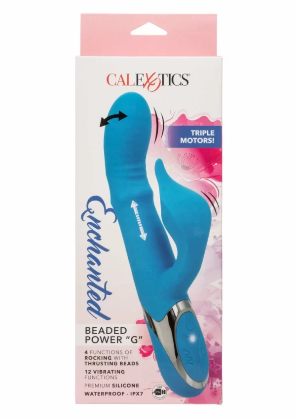 CalExotics Enchanted Beaded Power G Vibrator silikonowy