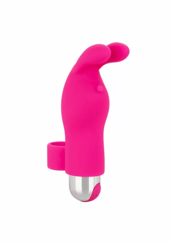 CalExotics Rechargeable Finger Bunny silikonowy mini masażer - vibraattori