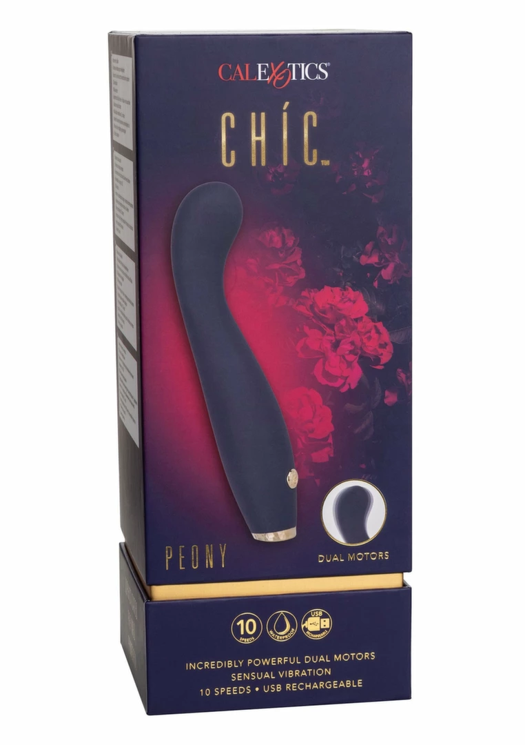 CalExotics Chic Peony masażer intymny silikonowy 10 trybow