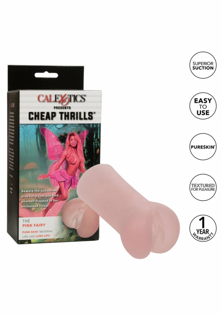 CalExotics Cheap Thrills The Pink Fairy maszyna intymna Pure