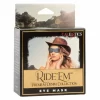 Ride Em Denim Eye Mask opaska na oczy z miÄ™kkiego denimu podwojnie wyÅ›cieÅ‚ana