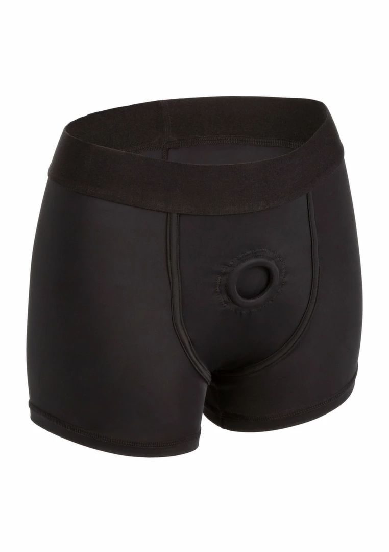 CalExotics Her Royal Harness Boxer Brief 2XL/3XL - komfortowy pas z O-ringiem - Anelma eroticshop