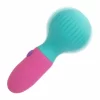 Purple - Anelma CalExotics Naughty Bits To The Max Wand Mini Massager