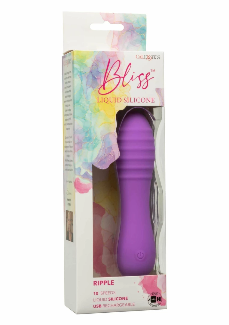 CalExotics Bliss Ripple masażer silikonowy 10 trybow IPX7