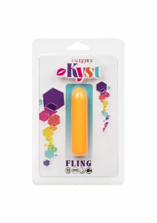 CalExotics Kyst Fling mini masażer silikonowy 10 trybow