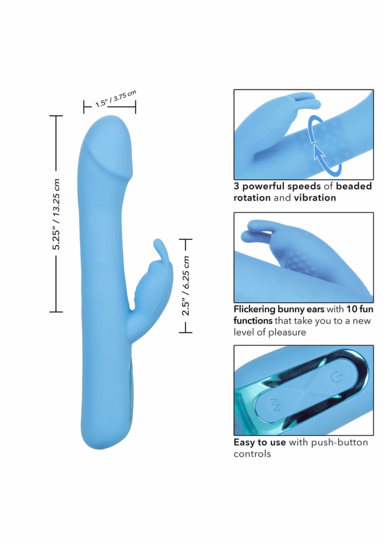 Elite Rotating Rabbit Intimate Massager with 10 Functions