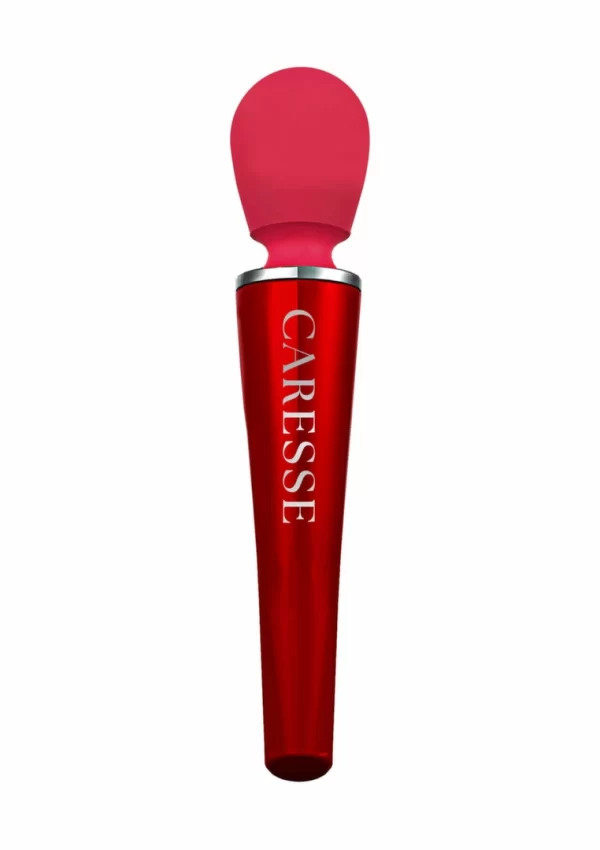 CARESSE Compact Wand Massager 25 cm silikonowy IPX7 5 trybow - vibraattori