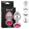 Jewel Large Rose Plug Metallic Intimate Accessory with Gem