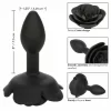 Forbidden Rose Anal Plug Small Silicone Ergonomic Pink 7.5 cm. Butt plug. See functions