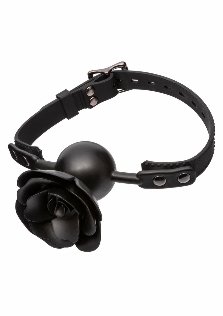 Forbidden Removable Rose Gag silikonowy z odpinanÄ… roÅ¼Ä…