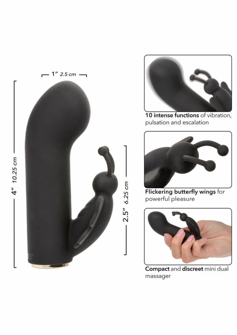 Raven Butterfly Mini Dual Massager