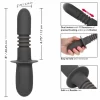 Ramrod Thrusting Dual Motor Probe Silicone Waterproof Black