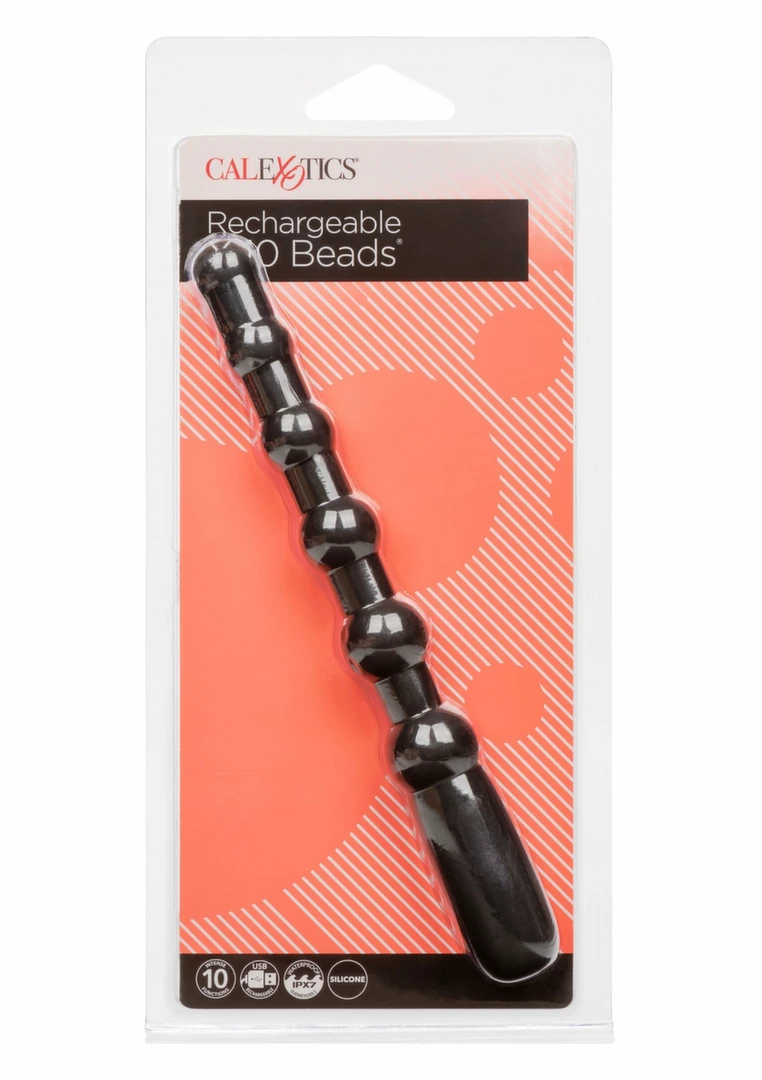 CalExotics Rechargeable X-10 Beads Flexible Silicone 10