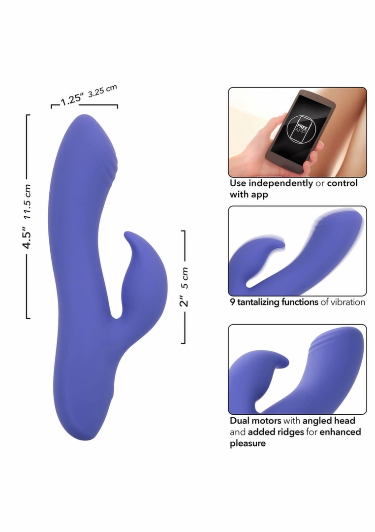 CalExotics Connect Dual Stimulator silikonowy