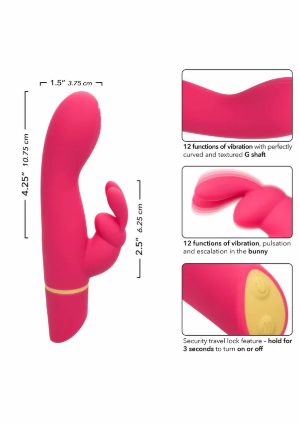 Love Bunny Vibrating G Bunny - Multi-Function Silicone