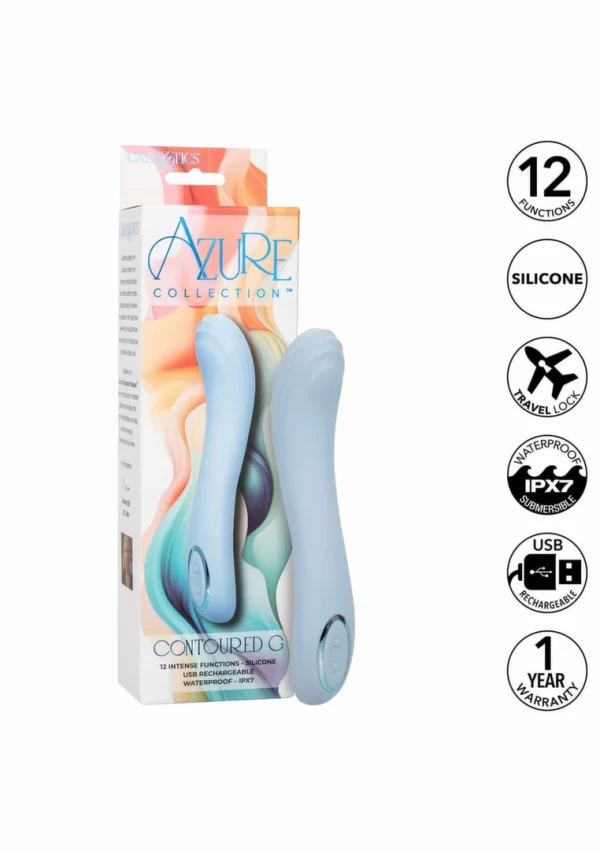 Azure Collection Contoured G masażer punktowy