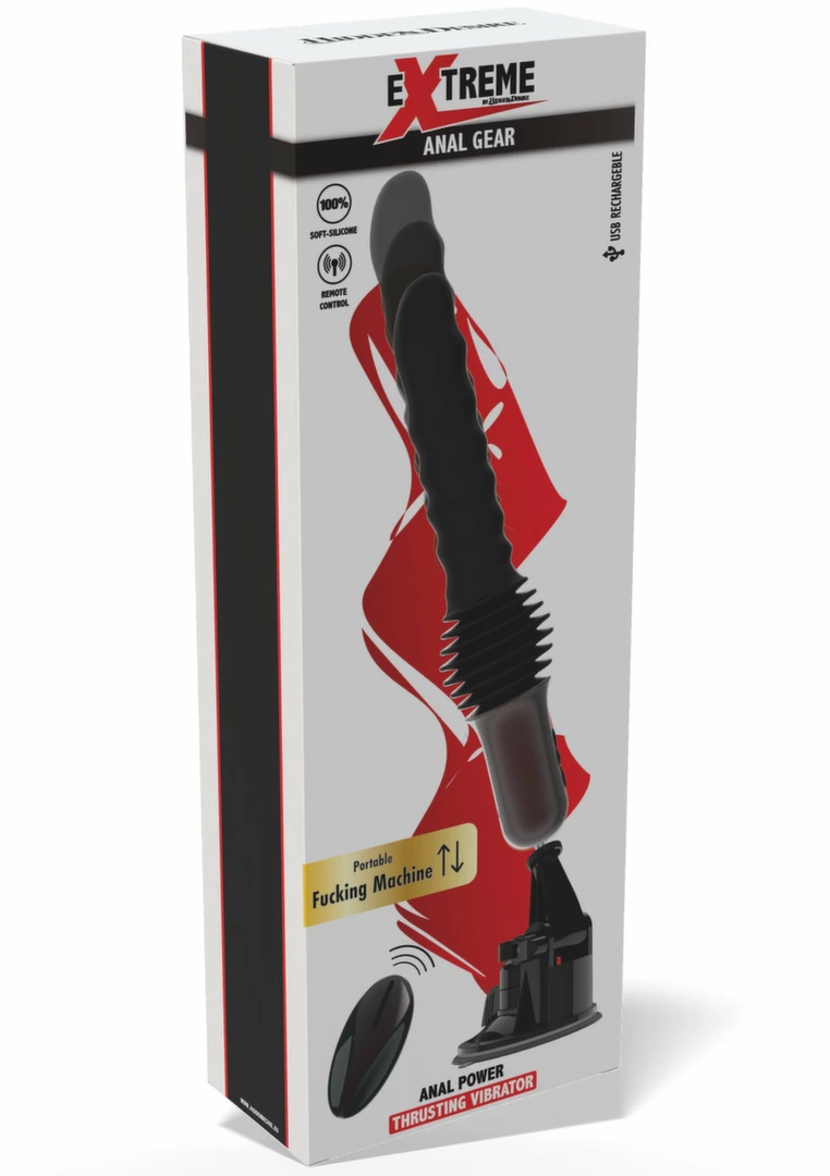 Hidden Desire Anal Power Thrusting Vibrator - model z