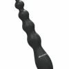 HIDDEN DESIRE EXTREME Beaded Anal Power Vibrator Silicone Black. Anal beads. See functions