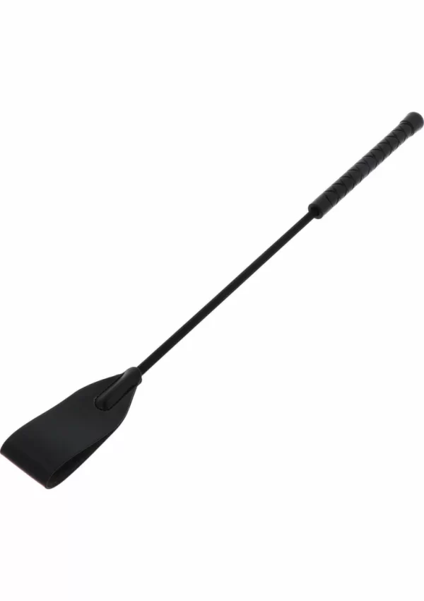 HIDDEN DESIRE EXTREME Flapper Crop Whip bat PU czarny 45 cm