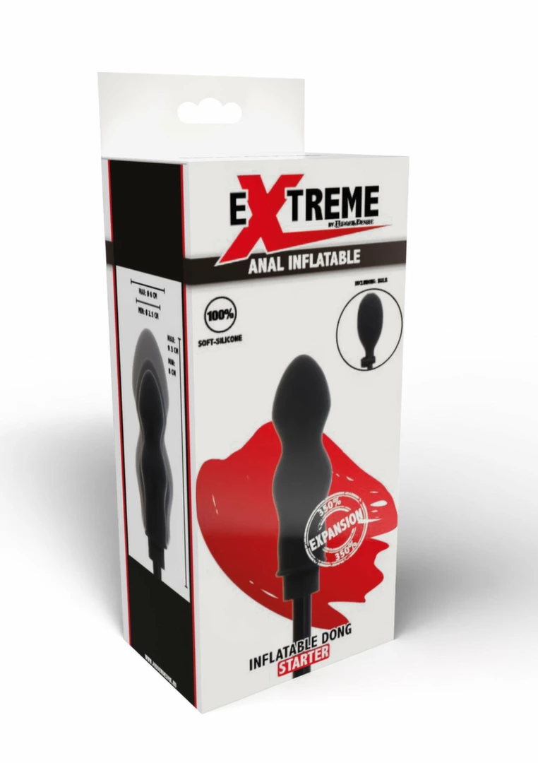 EXTREME Inflatable Dong Starter Silicone Intimate Expansion