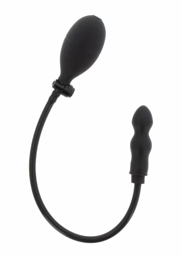 EXTREME Inflatable Dong Starter Silicone Intimate Expansion System Black