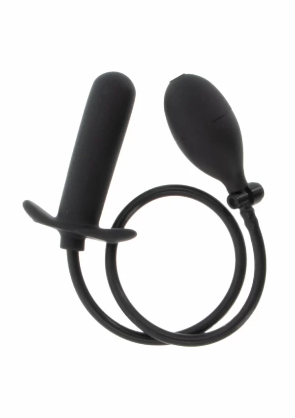 HIDDEN DESIRE EXTREME Inflatable Smooth Plug Starter Silicone Black