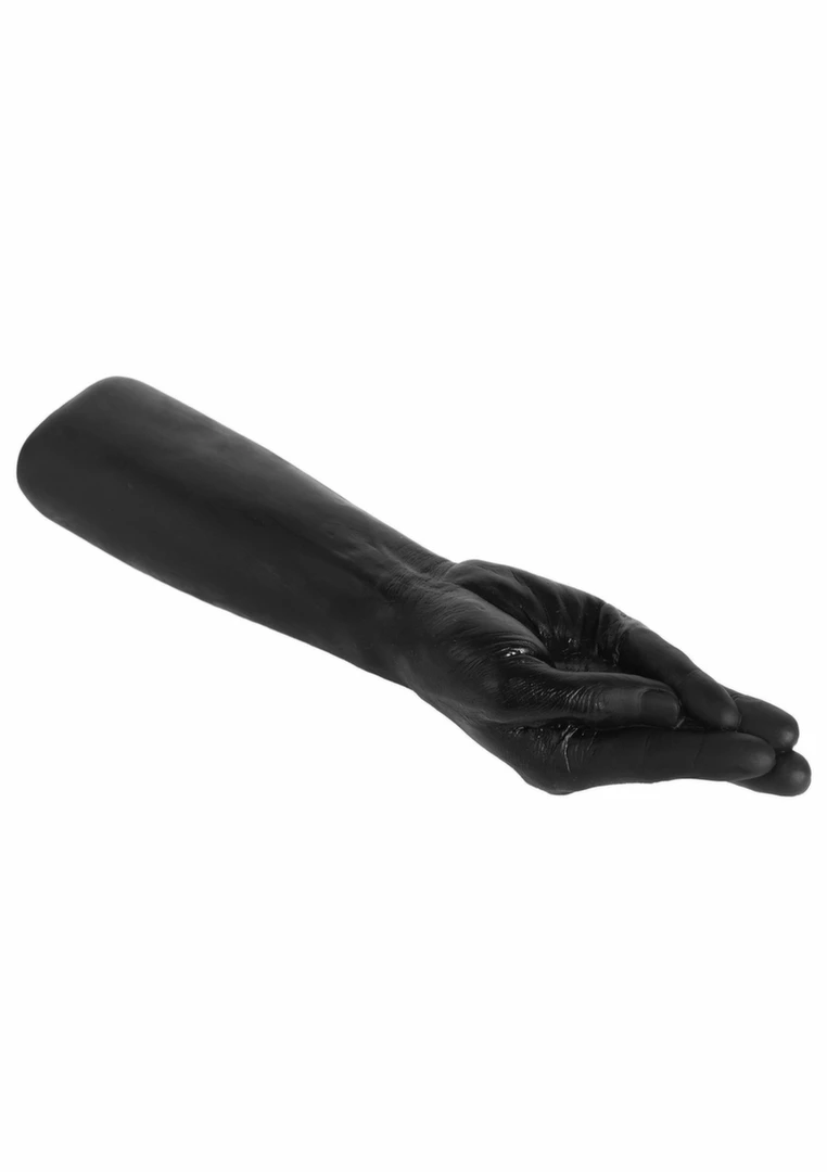 Butt plug Extreme by Hidden Desire Heavy Hand Model Black PVC 27 cm XXL. Butt plug. See functions