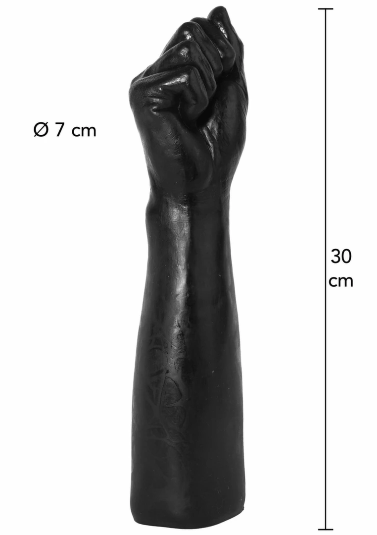 Extreme by Hidden Desire Heavy Fist Fucker Anal Gear Black PVC XXL